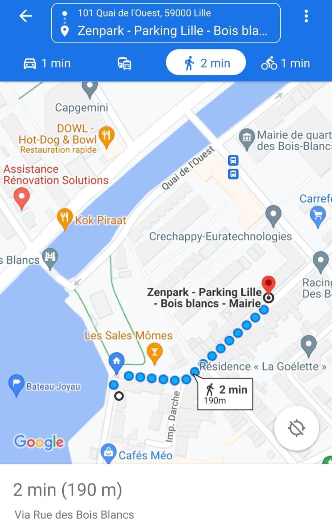 Апартаменты Bateau Peniche Lille - Euratechnologie Экстерьер фото